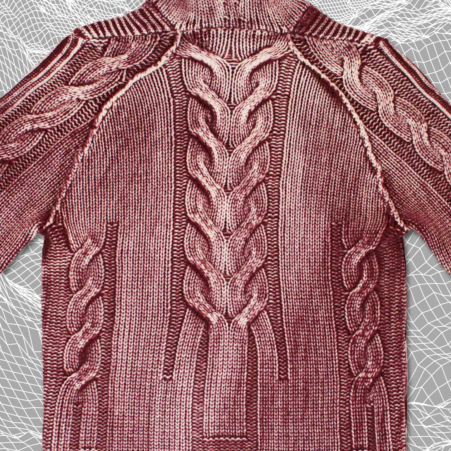 Stone Island Frost Finish Cable Knit