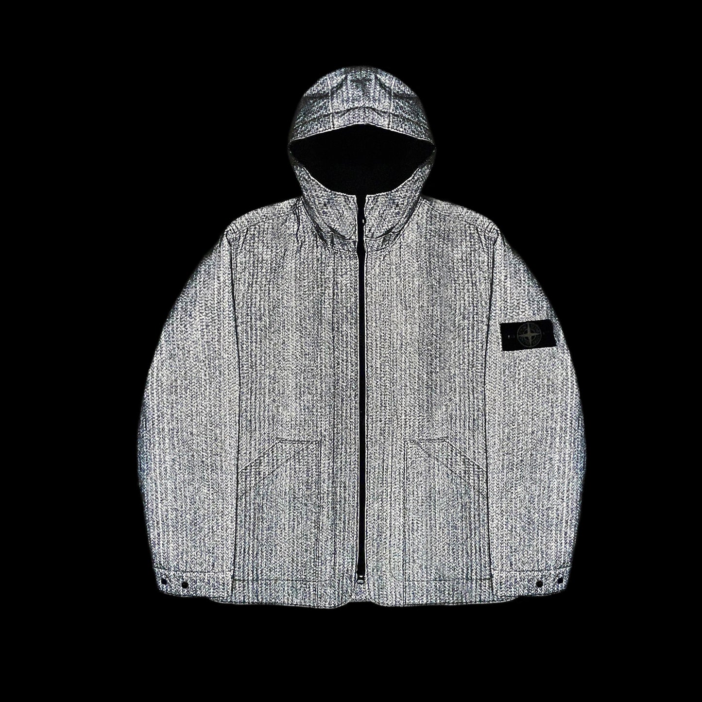 Stone Island Needle Punched Reflective Jacket