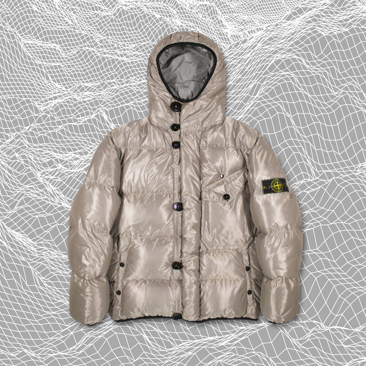 Vintage Stone Island Micro Light Down Jacket
