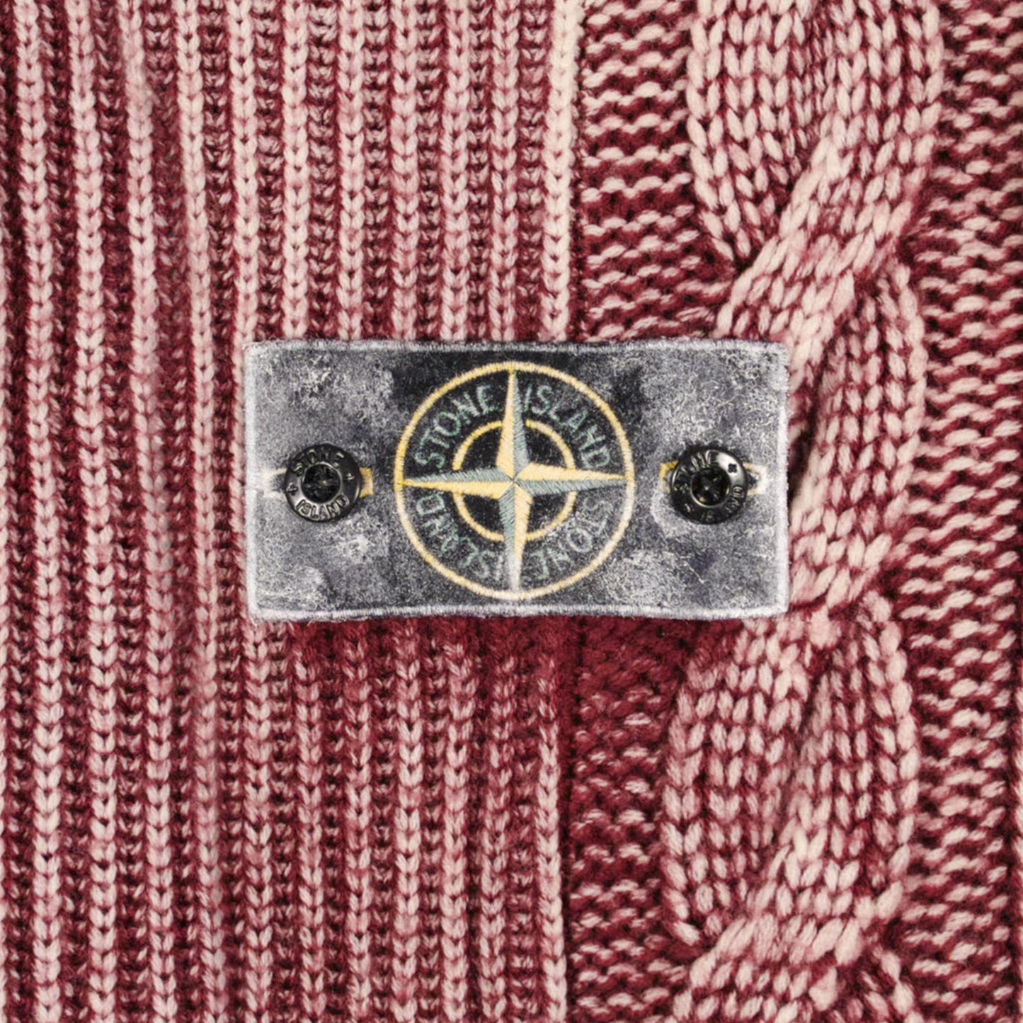 Stone Island Frost Finish Cable Knit