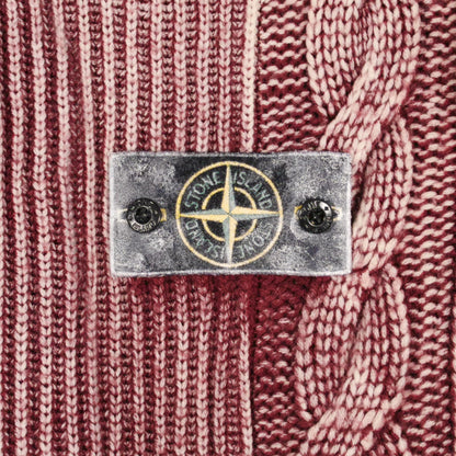 Stone Island Frost Finish Cable Knit