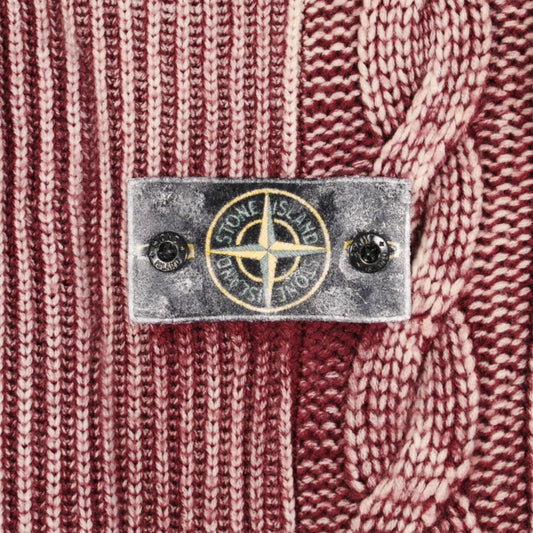 Stone Island Frost Finish Cable Knit