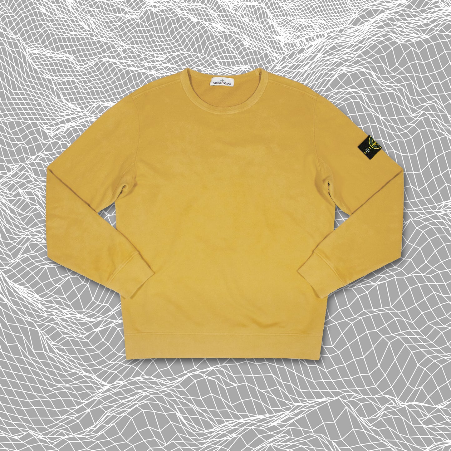 Stone Island Cotton Fleece Crewneck Sweat