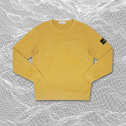 Stone Island Cotton Fleece Crewneck Sweat
