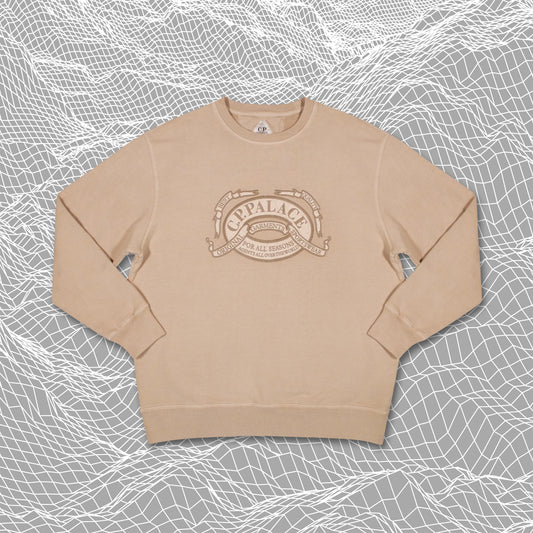CP Company x Palace Embroidered Crewneck Sweat
