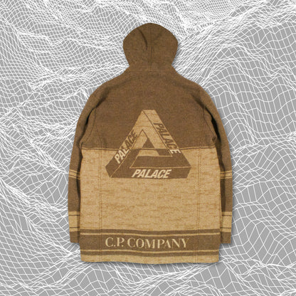 CP Company x Palace Wool Spell Out Duffle Coat