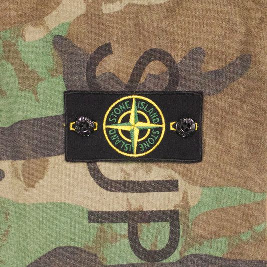 Stone Island x Supreme Woodland Camo Crewneck Sweat